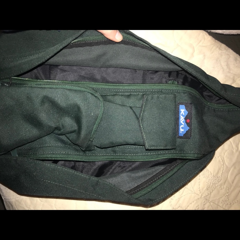 Dark Green Kavu Rope Bag